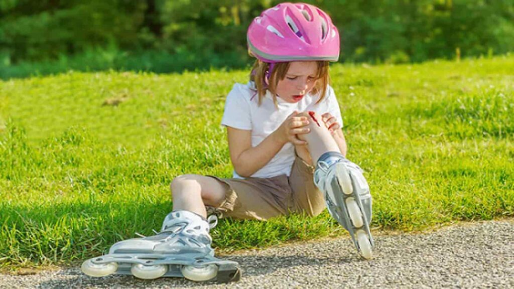 آسیبهای اسکیت برای کودکان